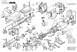 Bosch 0 601 634 703 Gsa 1100 Pe Reciprocating Saw 230 V / Eu Spare Parts